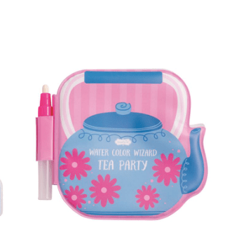 Tea Party Water Wizard Book - White Farmhouse Flowers