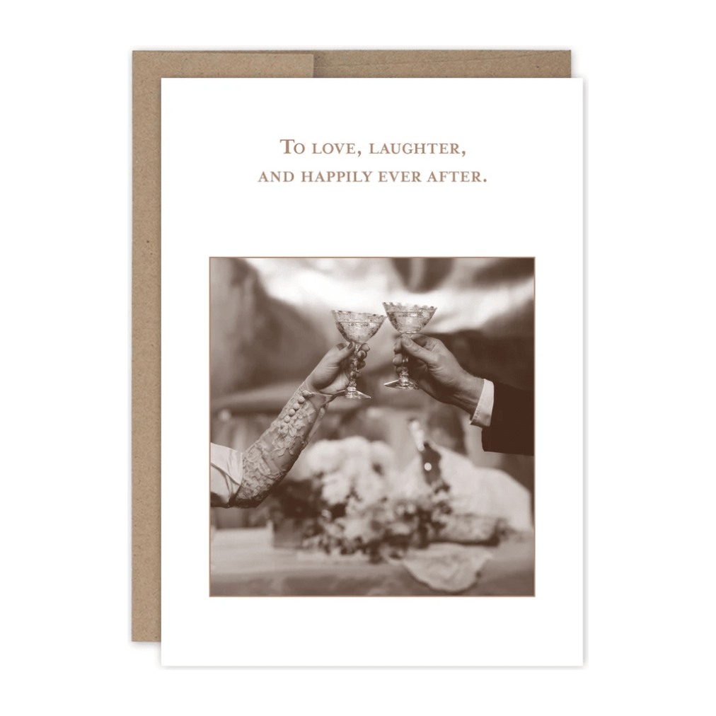 To Love, Laughter, and Happily Ever After SM795 - White Farmhouse Flowers