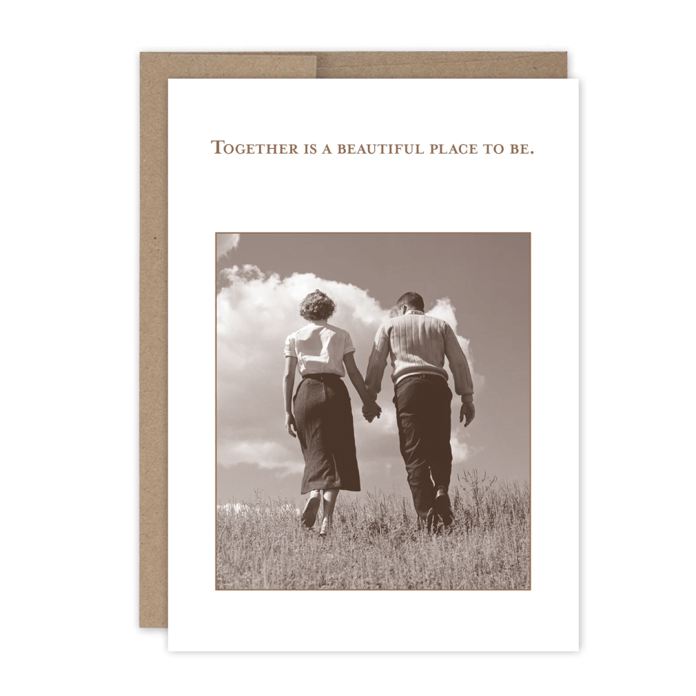 Together Anniversary Card SM811 - White Farmhouse Flowers