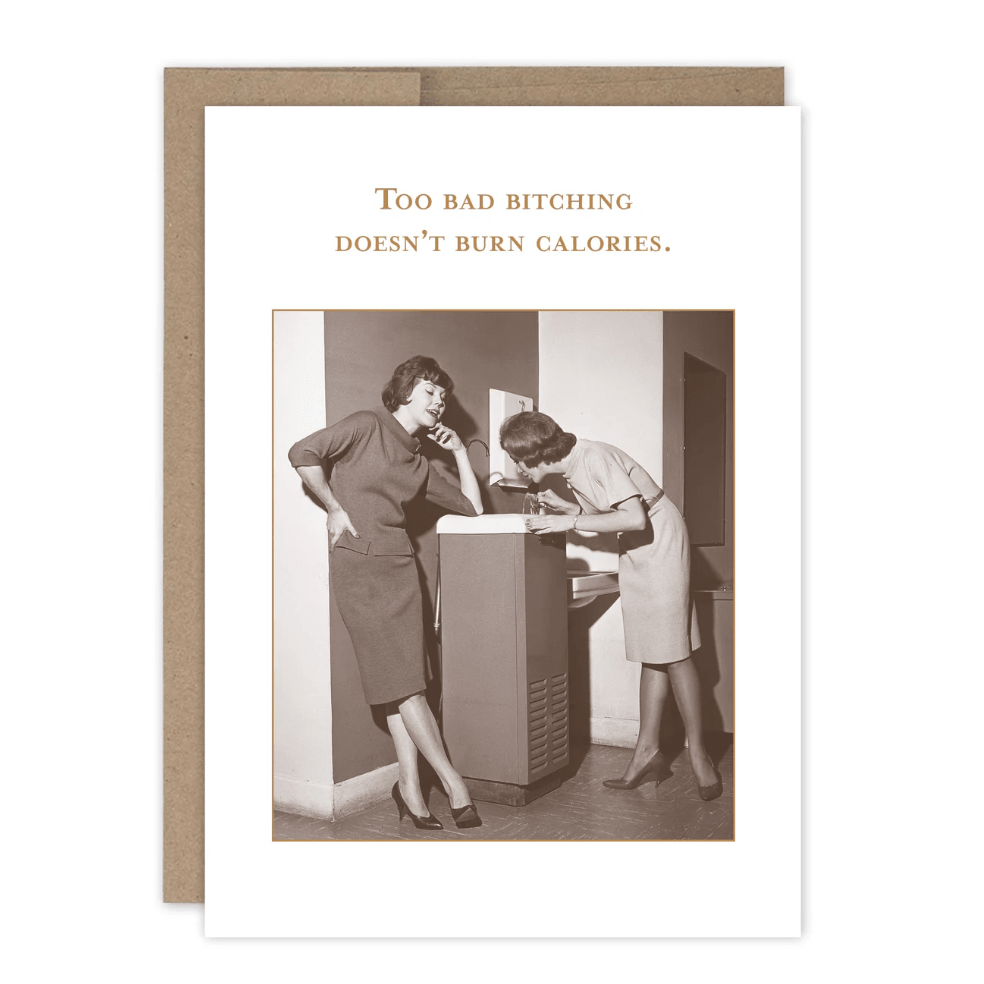 Too Bad Bitching Birthday Card SM823 - White Farmhouse Flowers