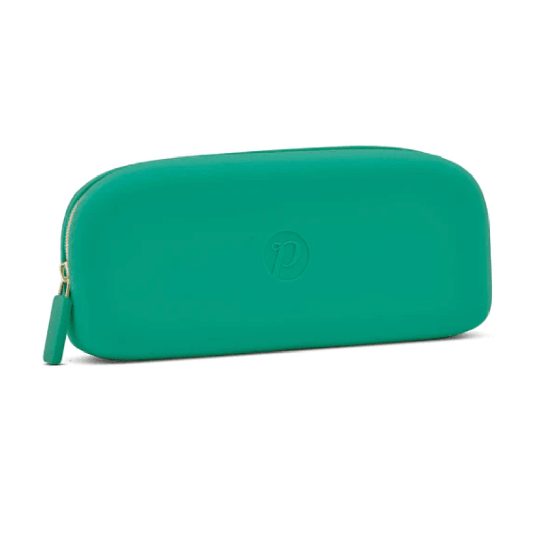 Turquoise Peepers Silicone Case - White Farmhouse Flowers