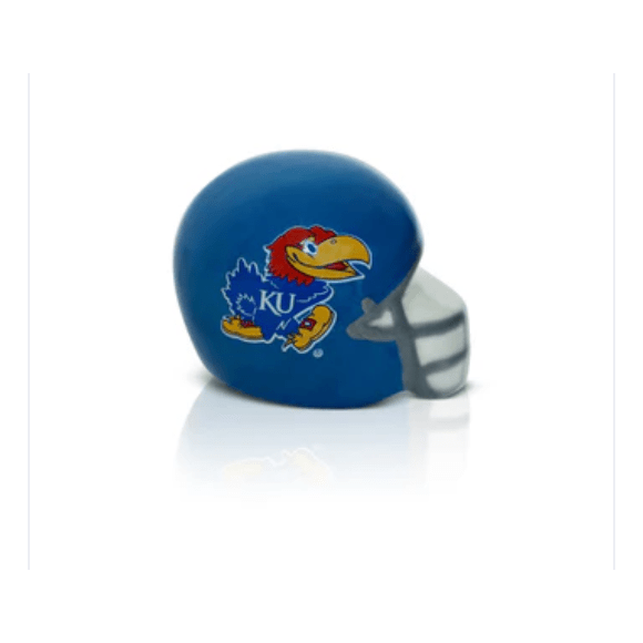 University of Kansas Mini - White Farmhouse Flowers