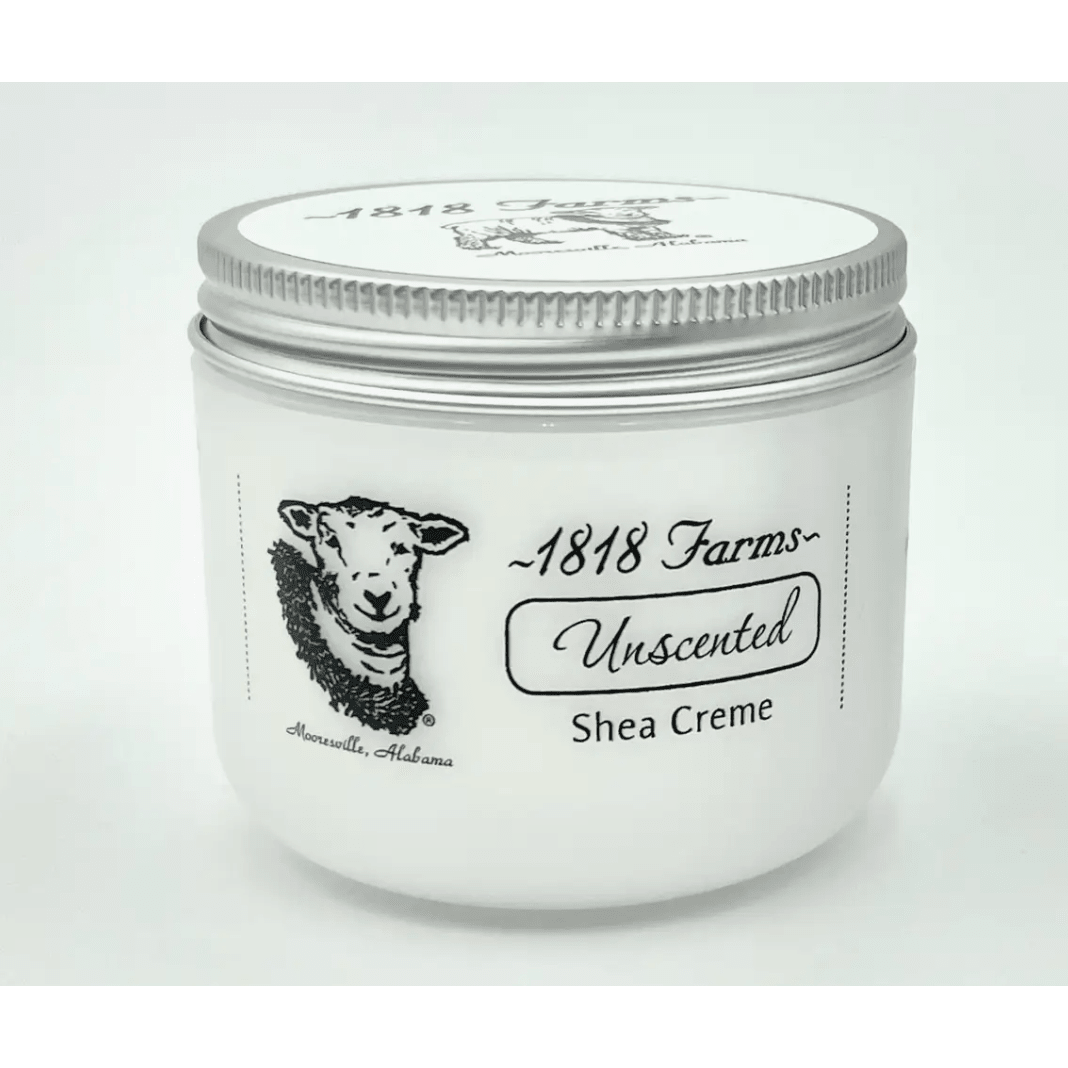 Unscented Shea Creme 4oz - White Farmhouse Flowers