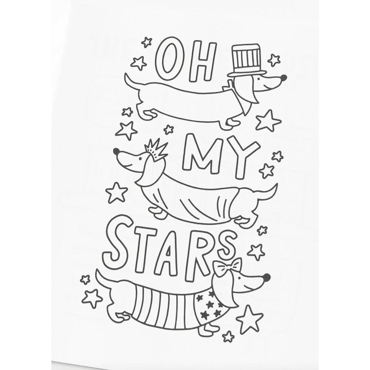USA Coloring Book - White Farmhouse Flowers