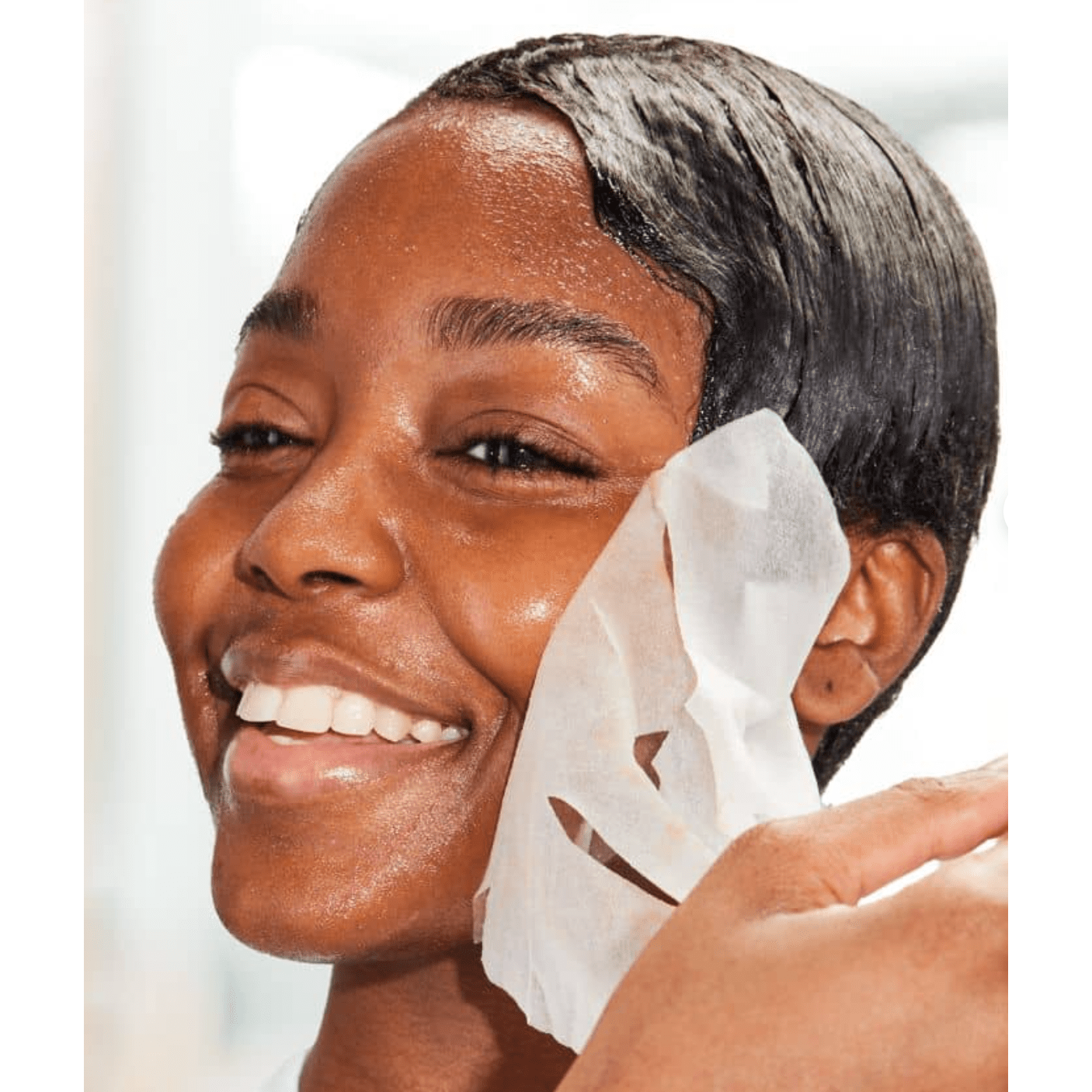 Wake Up Call Sheet Mask - White Farmhouse Flowers