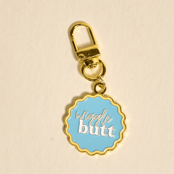 Wiggle Butt Pawfect Collar Charm - White Farmhouse Flowers