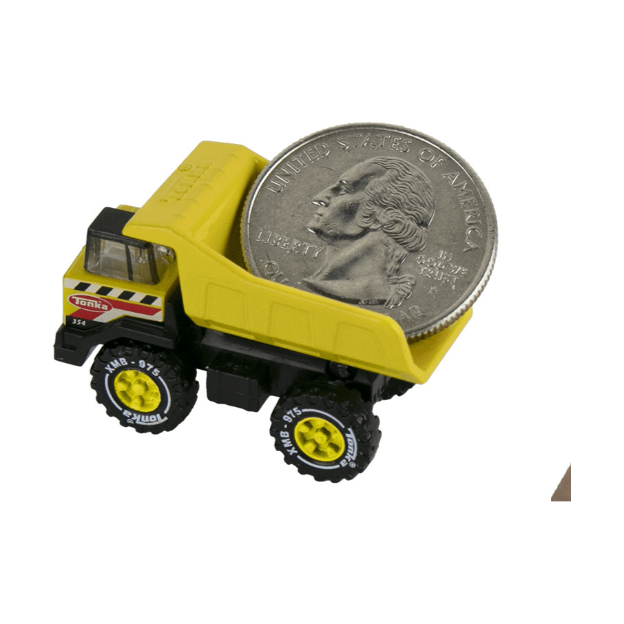 World's Smallest Tonka Dump Truck - White Farmhouse Flowers
