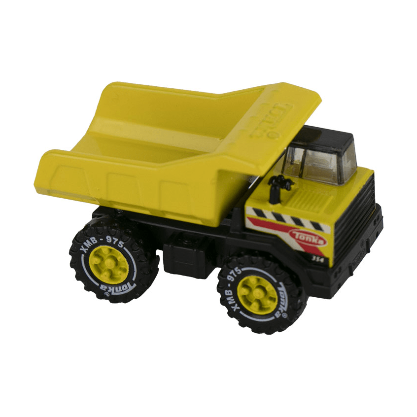 World's Smallest Tonka Dump Truck - White Farmhouse Flowers