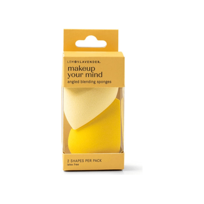 Yellow Makeup Your Mind Blending Sponge - White Farmhouse Flowers