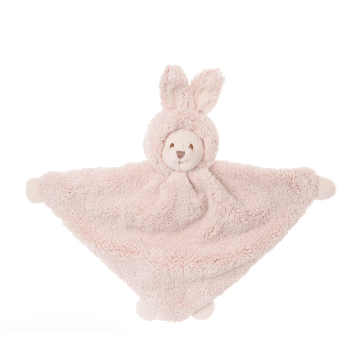 Ziggy Blankie - Tan - White Farmhouse Flowers