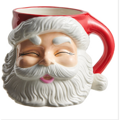 7.5" Red Santa Container