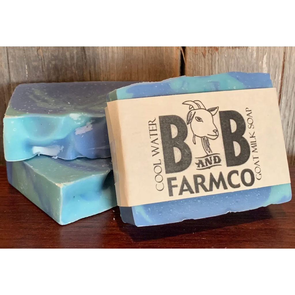 Cool Water Goat Milk Soap-B & B Farm Soap Company.