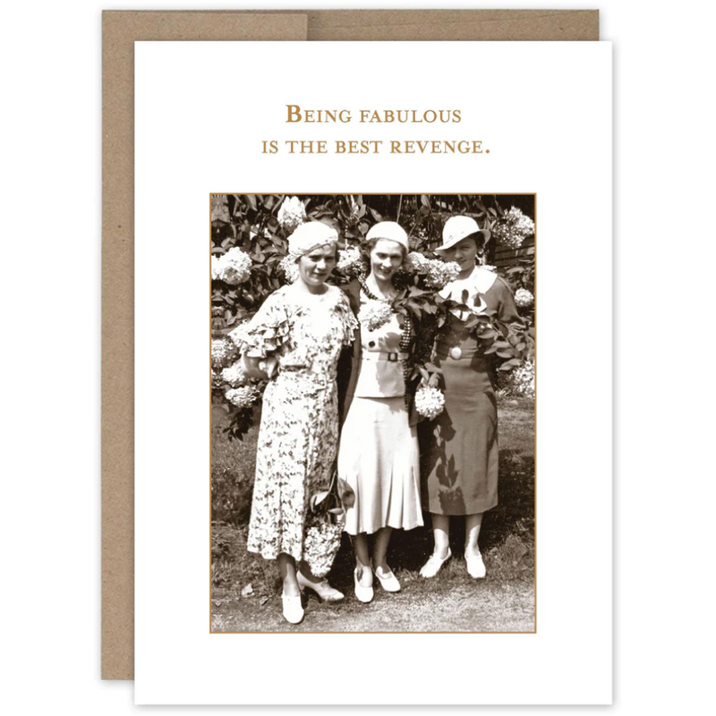 Being Fabulous Birthday Card