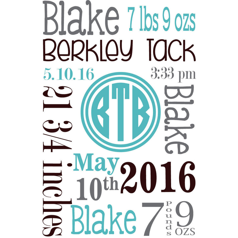 Personalized Baby Blanket