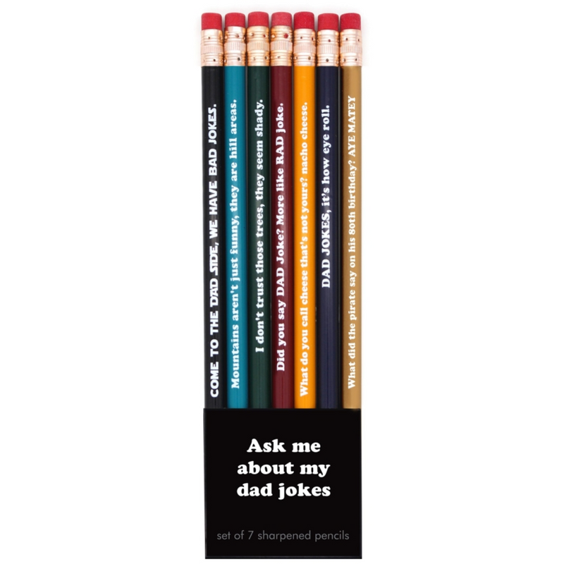 Dad Jokes Pencil Set