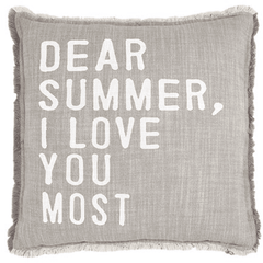 Dear Summer I love you most