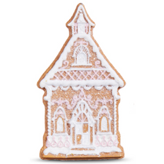 Gingerbread Church Ornament 1