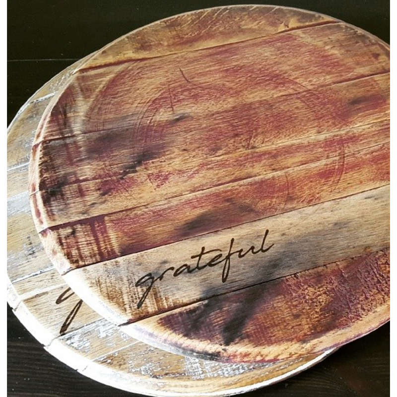 Bourbon Head Lazy Susan.