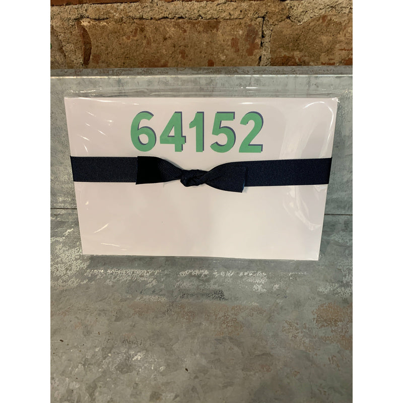 64152 Zip Code Note Pad