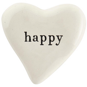 Happy Ceramic Heart