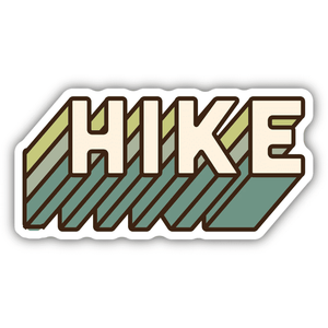 Hike Sticker.