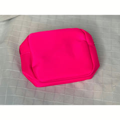 Hot Pink Mini Cosmetic Bag