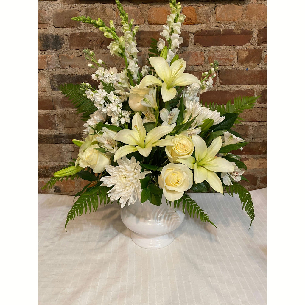 A Life Well Lived (Whites)-Sympathy Arrangement.