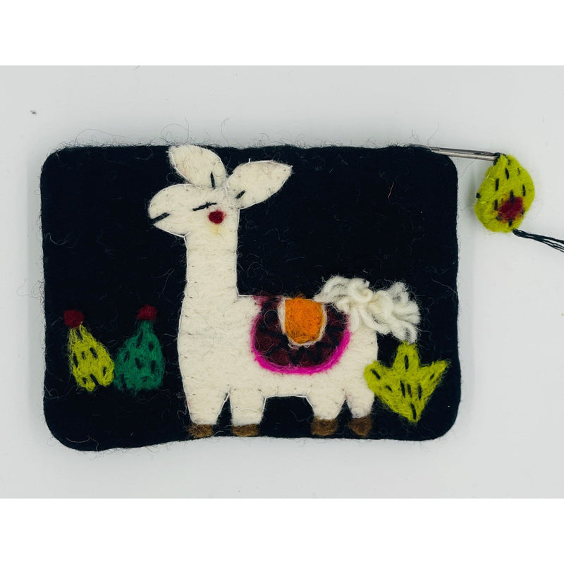 Happy Lama Coin Purse.