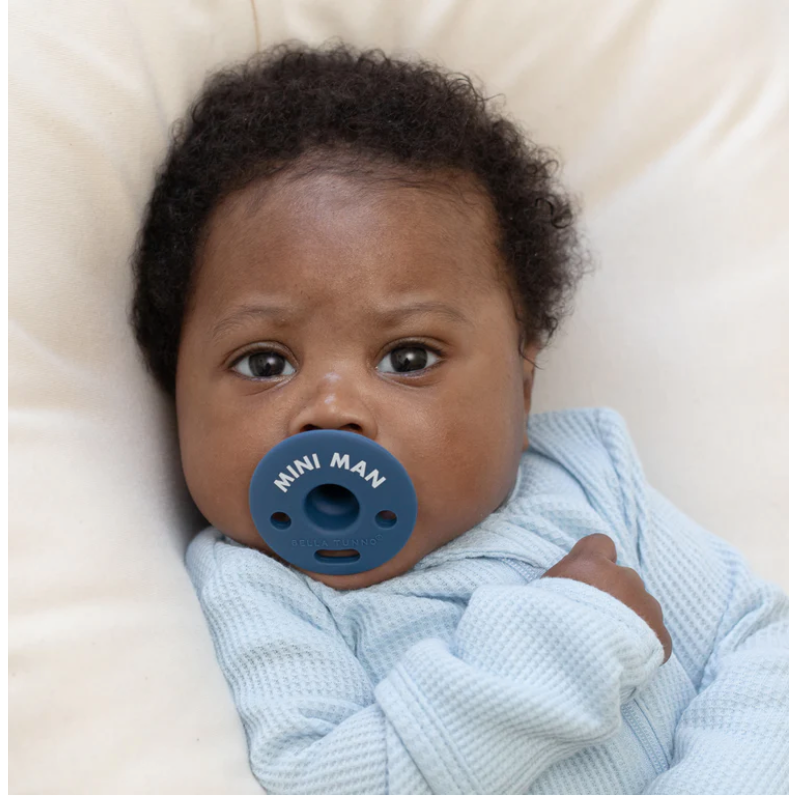 Mini Man Bubbi Pacifier - Bella Tunno's Perfect Pacifier Baby Gift