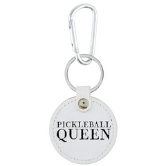 Pickleball Queen Keychain