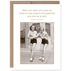 Pursuit of Happiness Birthday Card