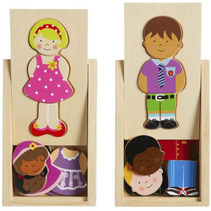 Dress Up Wooden Puzzle.