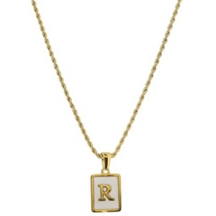 Rectangle Necklace.
