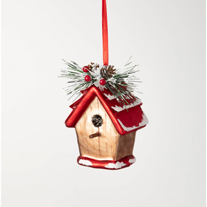 Bird House Ornament.