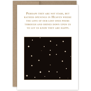 Stars In Heaven Greeting Card SM050.