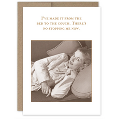 Couch Birthday Card SM708.