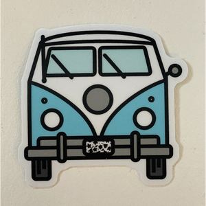 Volkswagen Bus Sticker.