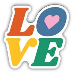 Love Sticker.
