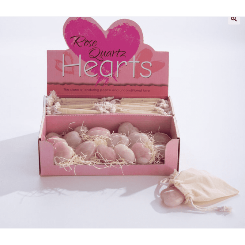 Rose Quartz With Bag.