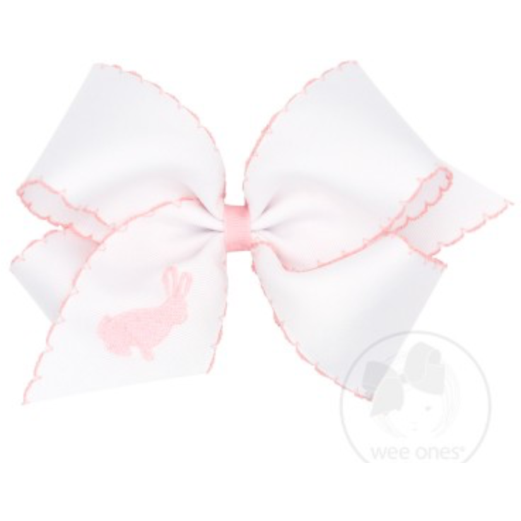 King Moonstitch Bow with Bunny.