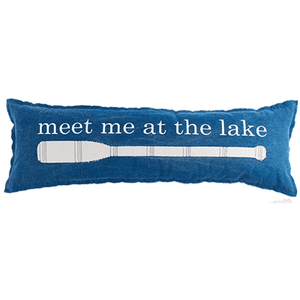Meet me at the lake Pillow.