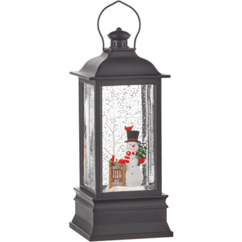 Frosty's Tree Farm Musical Lantern.