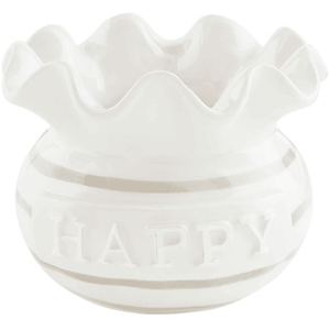 Small Happy Ruffle Vase.