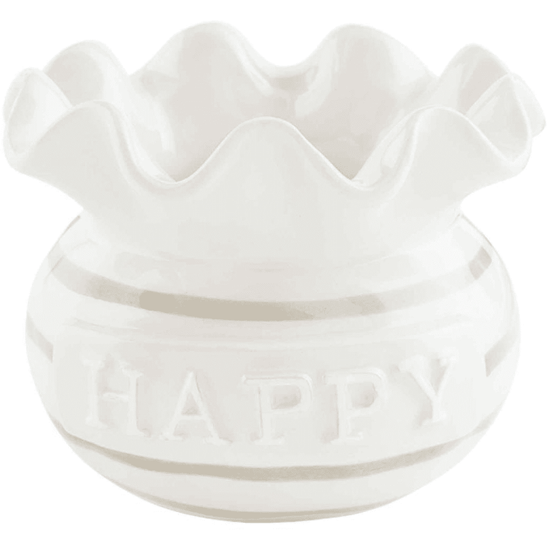Small Happy Ruffle Vase.