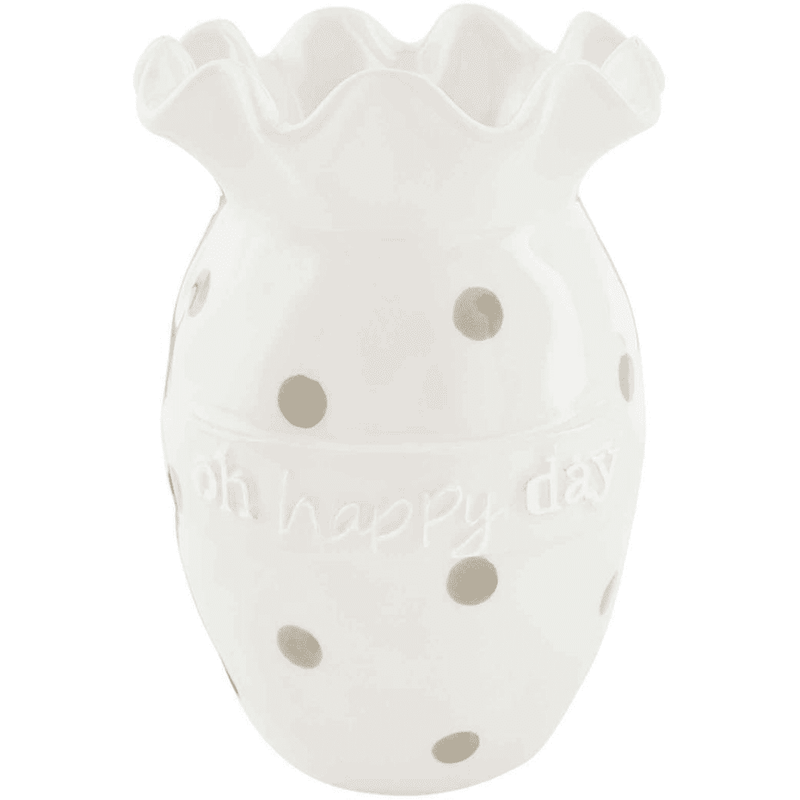 Large Happy Ruffle Vase.