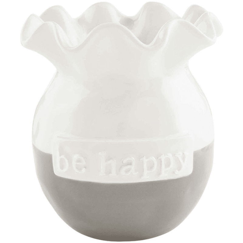 Medium Happy Ruffle Vase.