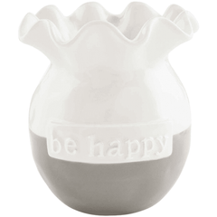 Medium Happy Ruffle Vase.