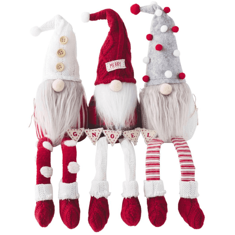 Triple Christmas Gnome.