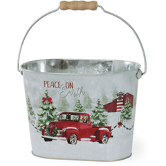 Peace Truck Oval Pail.