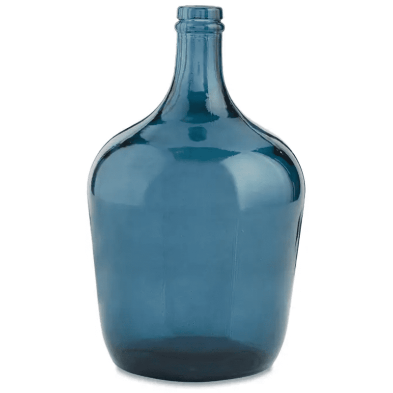 Dark Blue Carafe Vase.